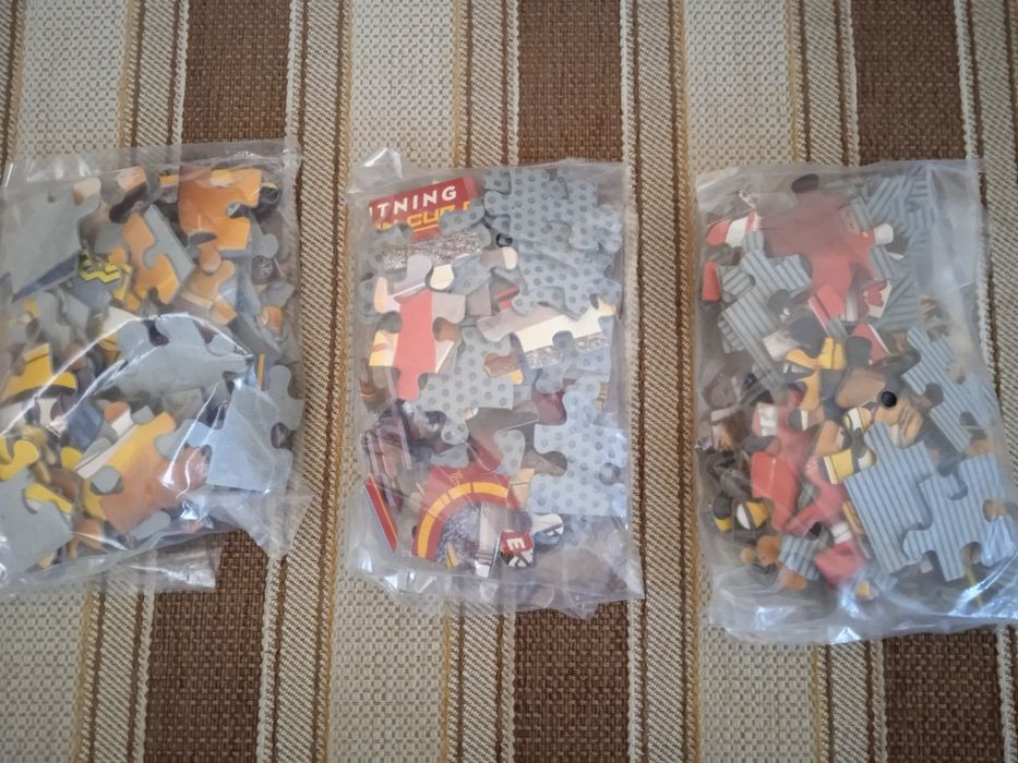 Пазли 3в1 Тачки/Cars/Німеччина/пазлы/Блискавка Маквін/Молния Маквин