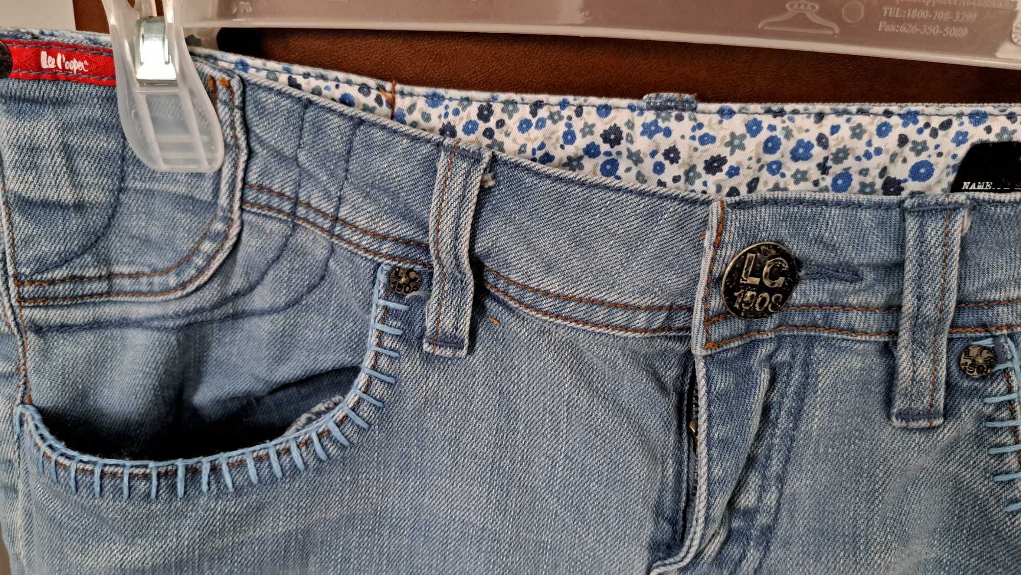 Spodnie jeans LEE COOPER rozmiar W 29 L 32 niski stan