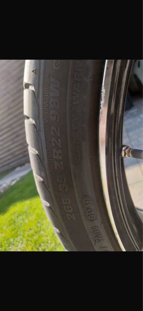 Koła felgi opony 22 cale ABSWheels Kumho Vredenstein BMW X6