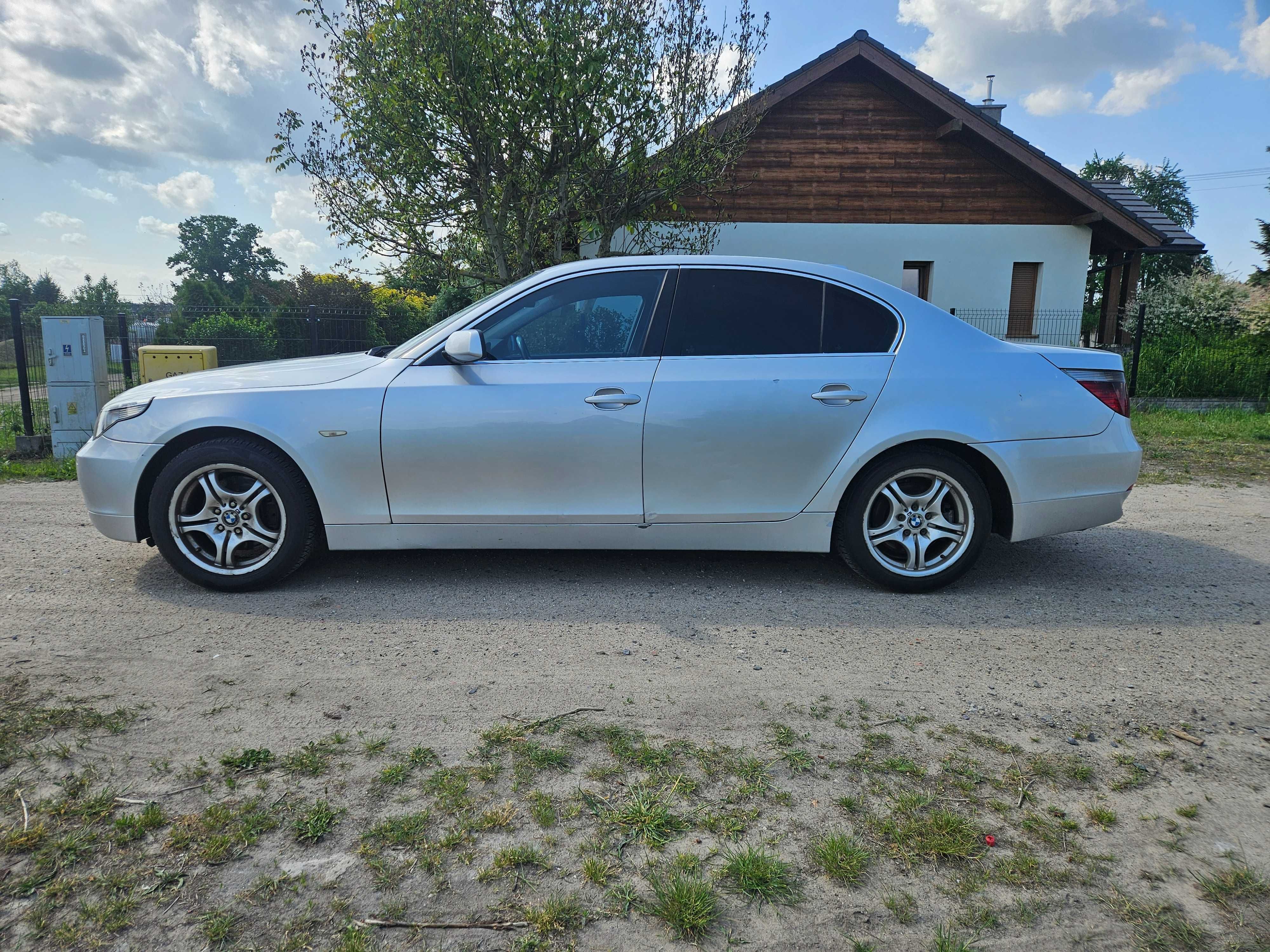 Bmw e60 titansilber 3.0d 218km automat 306d2 wszystkie czesci