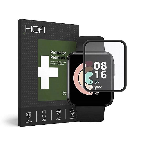 Szkło Hybrydowe Hofi Hybrid Glass Xiaomi Mi Watch Lite Black