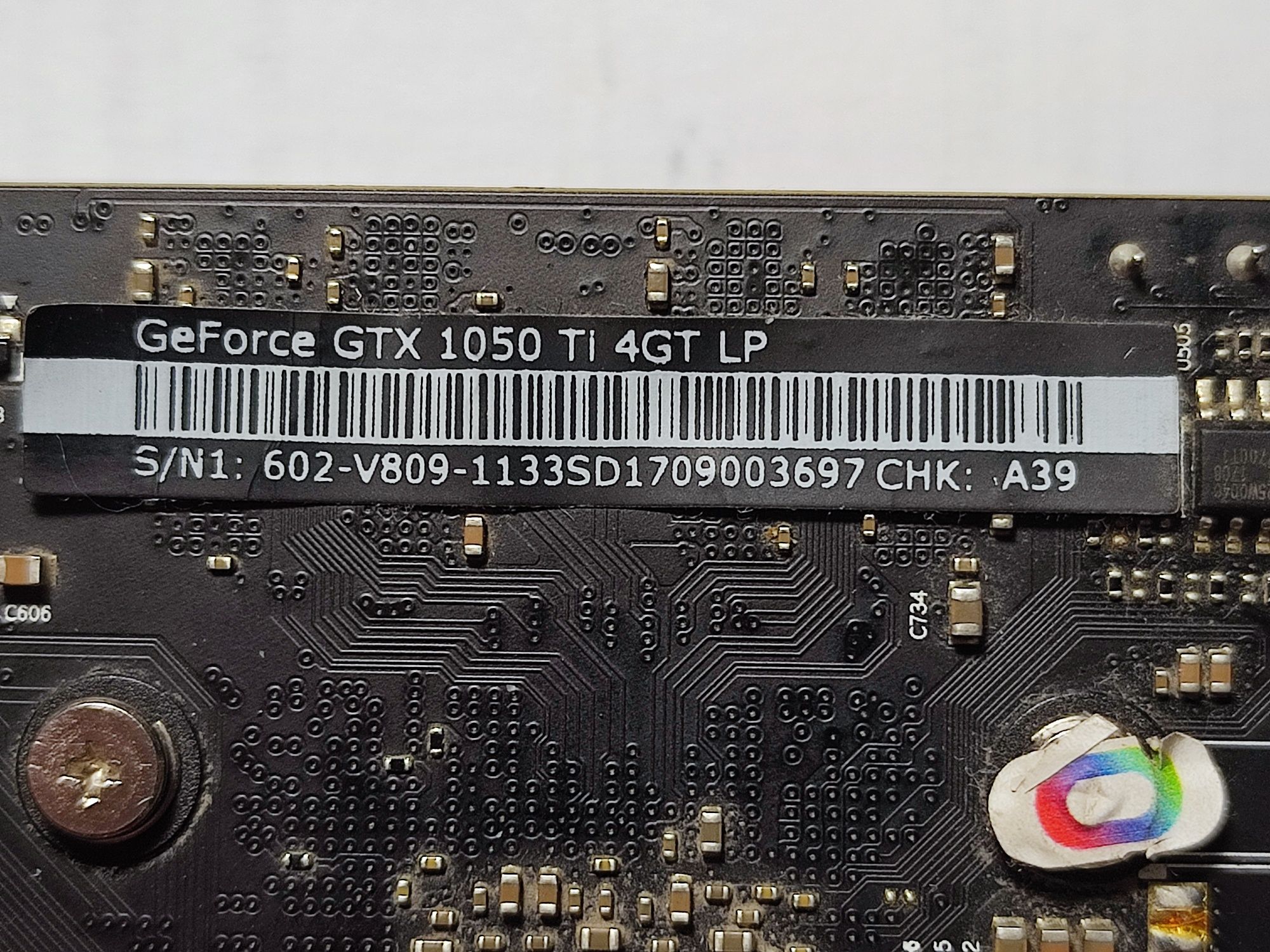 Видеокарта gigabyte NVIDIA GTX 1050 ti 4 gb