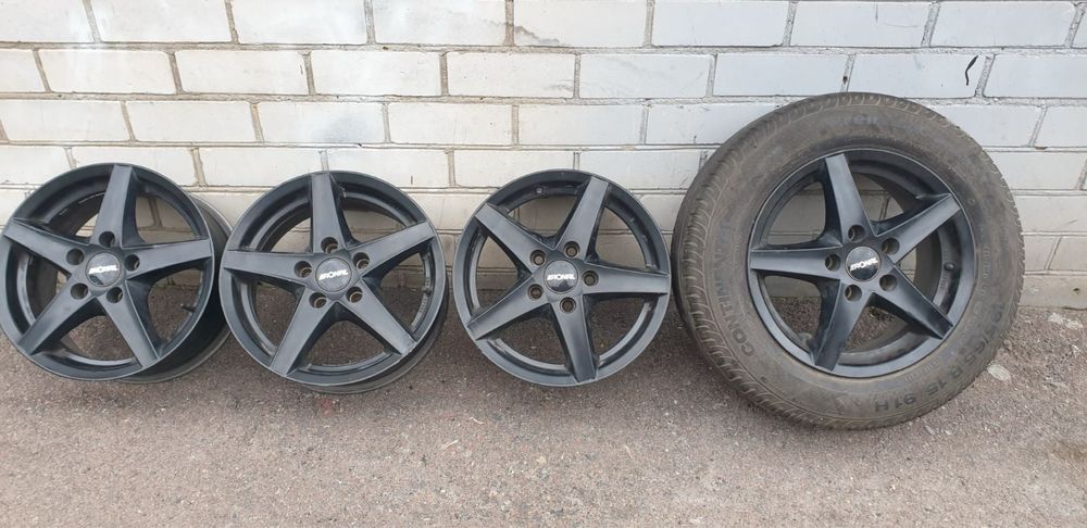 Диски Ronal R15  5/112 підходять на Кадик
