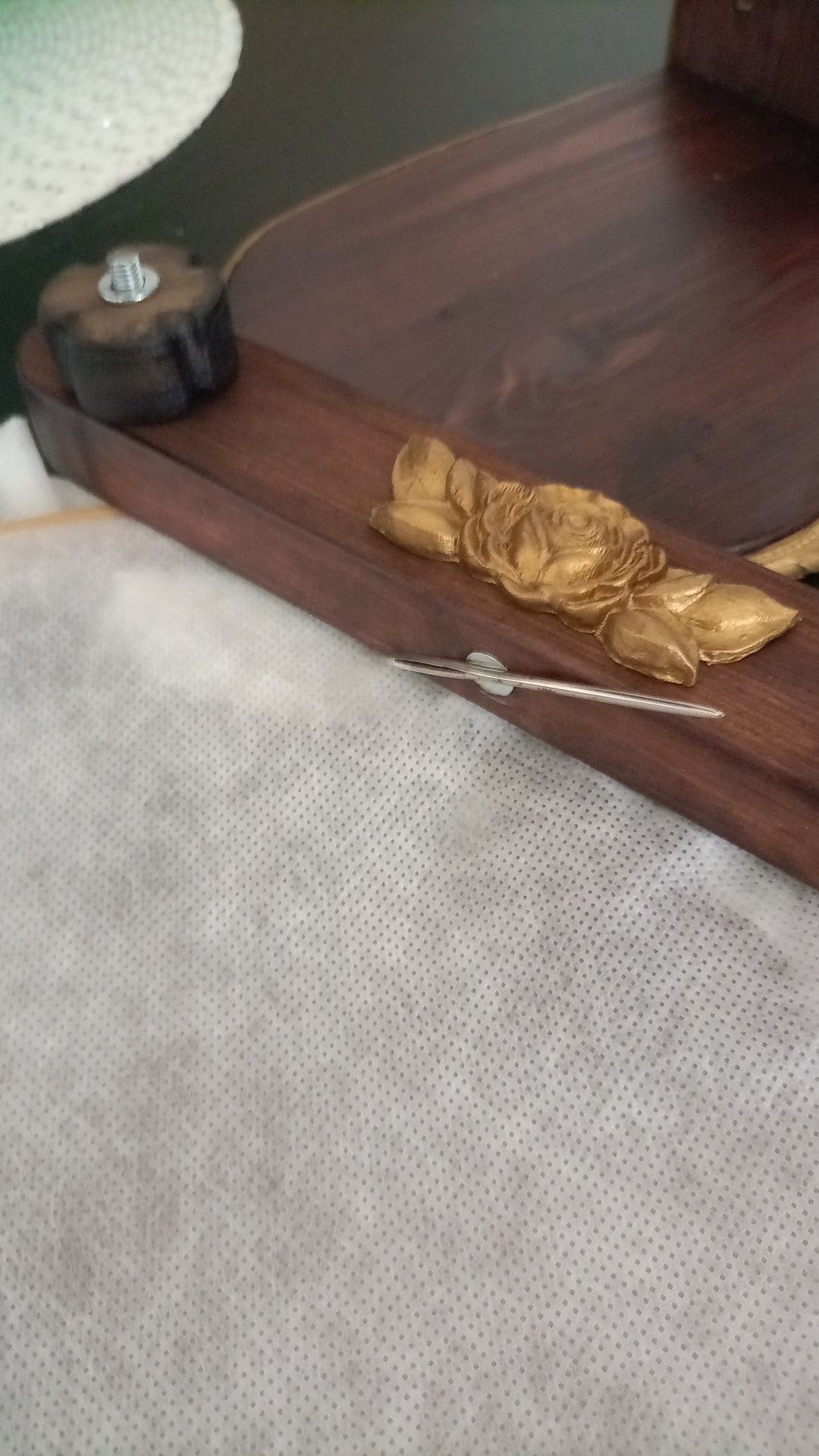 Suporte/bastidor para aros de bordar