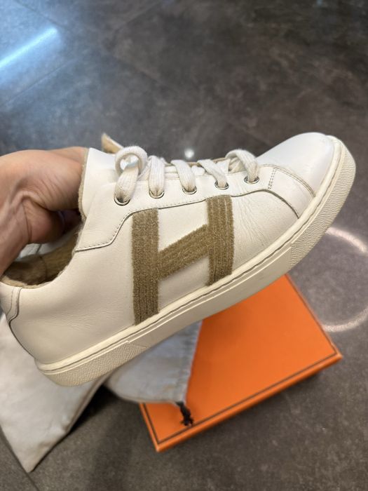 Hermès Leder кроссовки зима