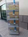 LOTE 4 gaiolas 1.20x0.40x0.25