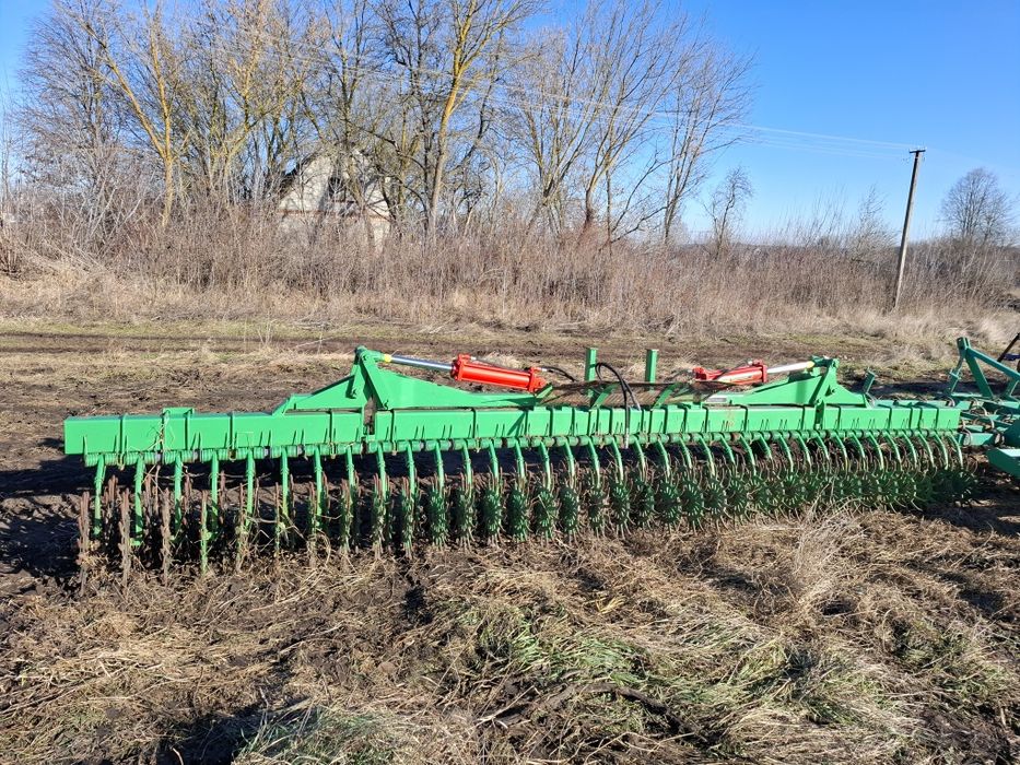 Ротаційна борона мотига John Deere 400 6.2 м  складна супер стан