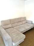Sofá com chaise longue - muito bom estado