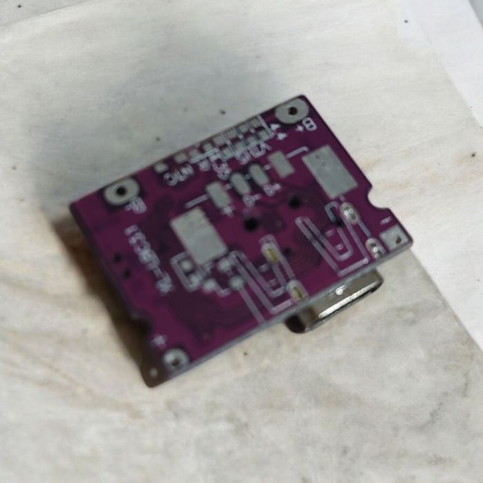 USB А Type C 3А плата повербанк брелок LED ліхтарик гнучкий IP5310