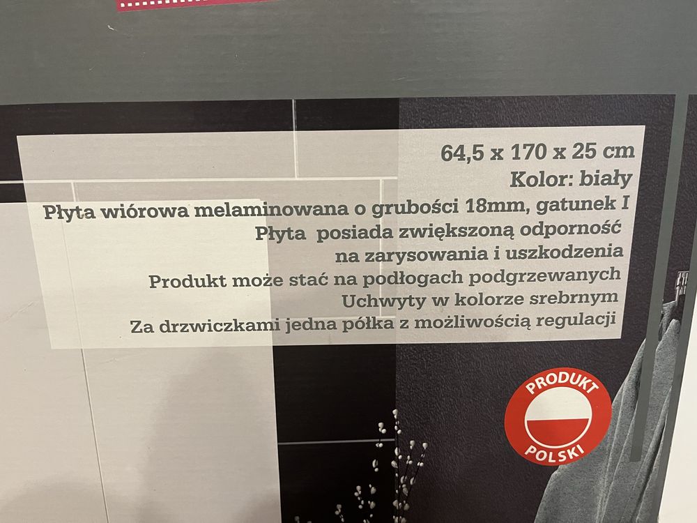 Szafka nad pralkę