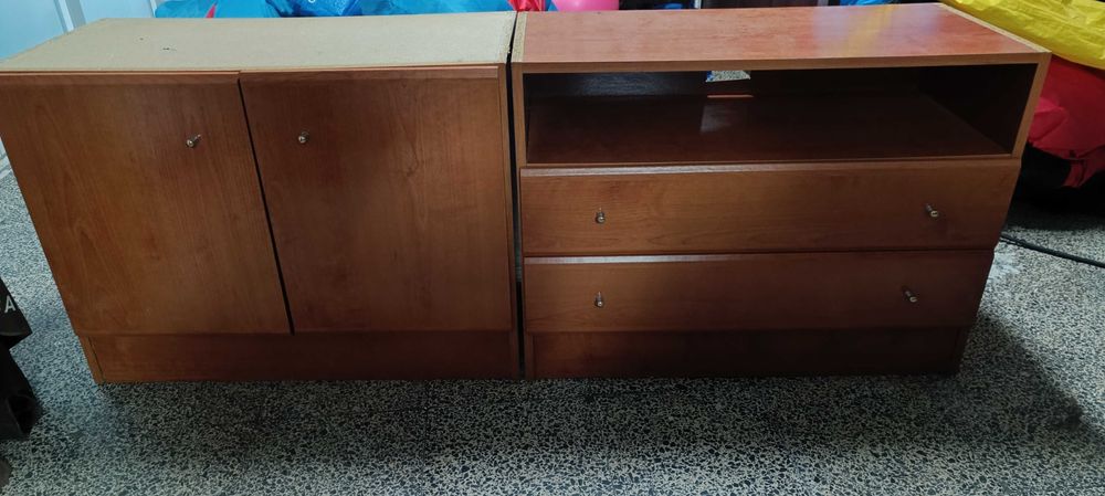 Móvel de sala/escritório com 5 módulos
