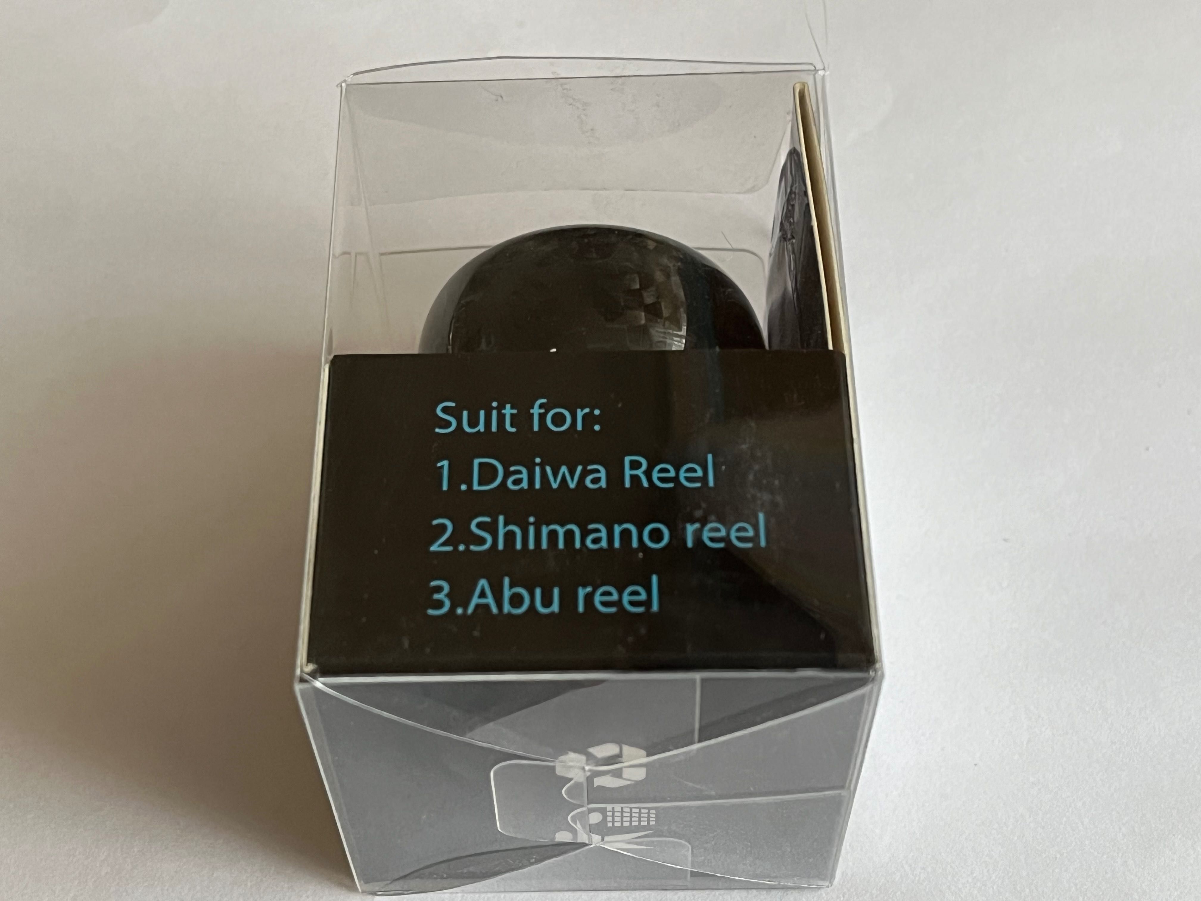 Knob tuningowy z włókna węglowego do kołowrotków Shimano, Daiwa