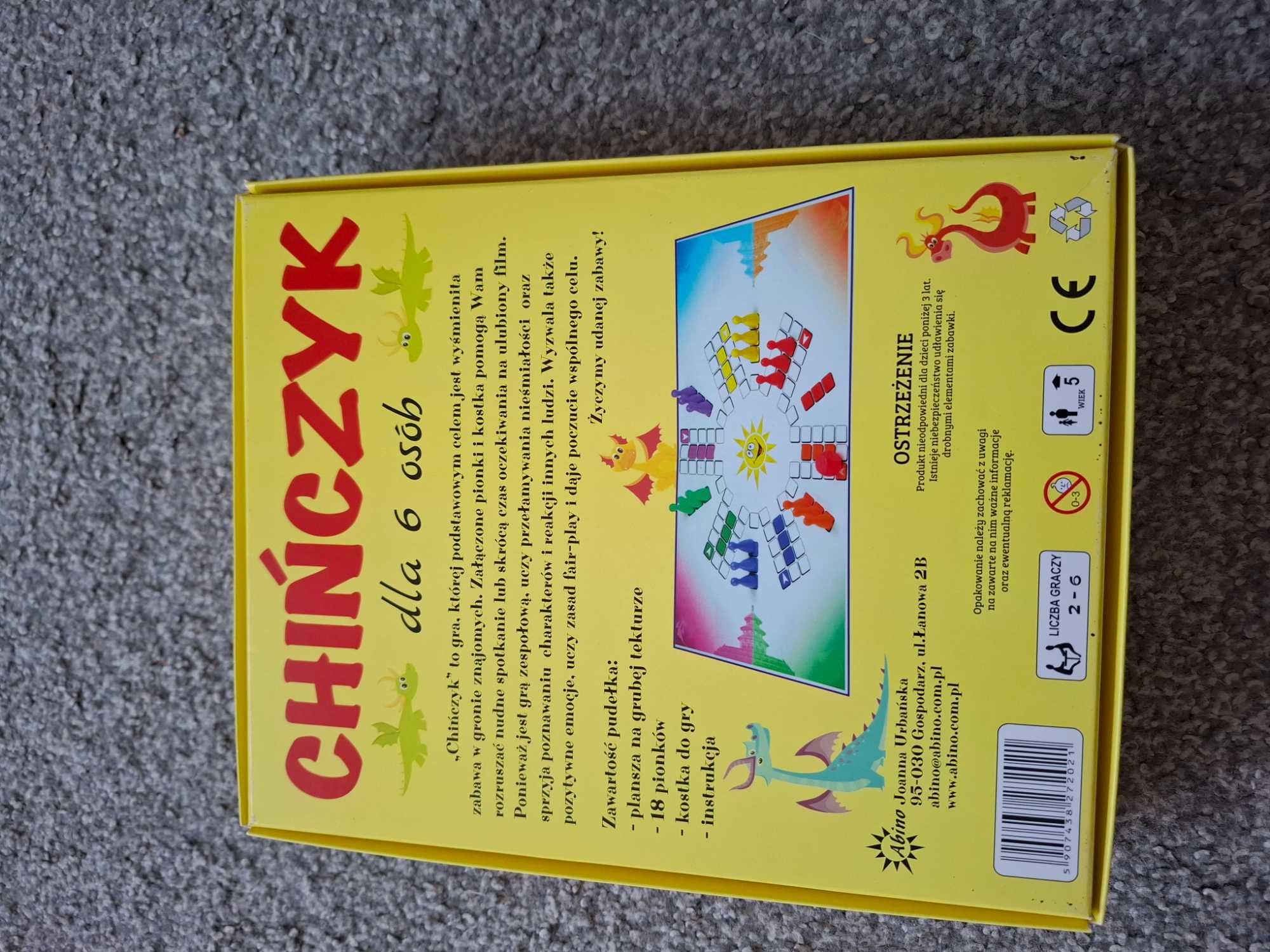 gra planszowa Chińczyk dla 6os.