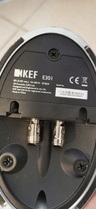 Pojedynczy glosnik KEF E301,stan bardzo dobry,polecam.