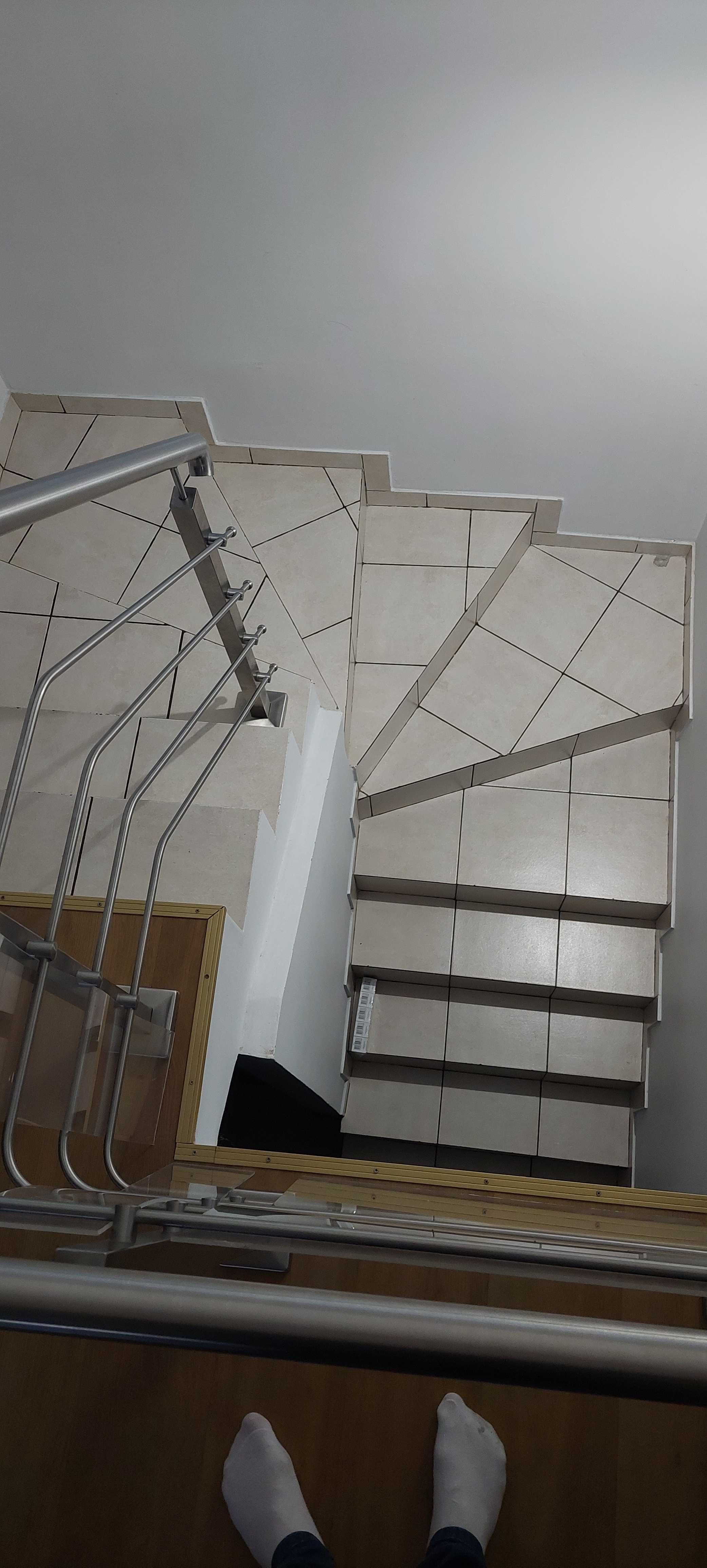 Balustrada, słupki na schody nierdzewka 110x60x110cm