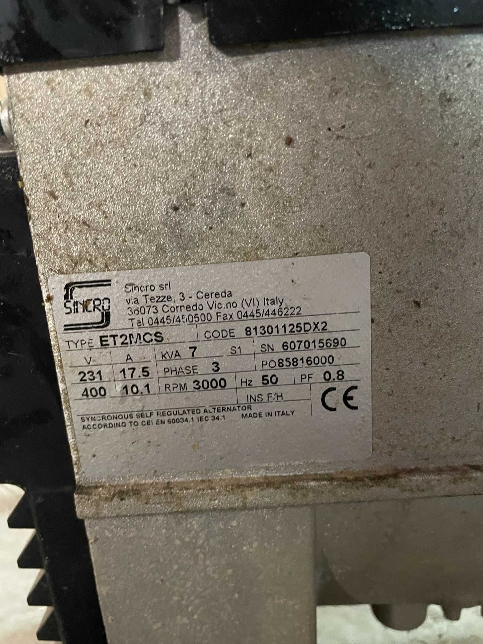 Agregat prądotwórczy GESAN G7TFH JAK NOWY