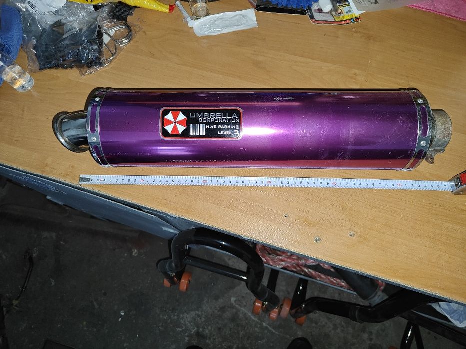 Wydech, tłumik do motocykla