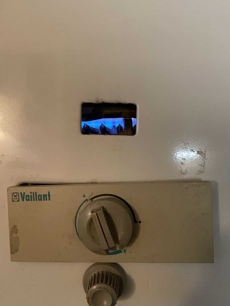 Газовый котел vaillant 17 kW 10 bar колонка