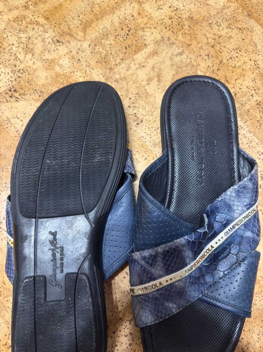 Мужские шлепки Giampieronicola Italy 47 EU