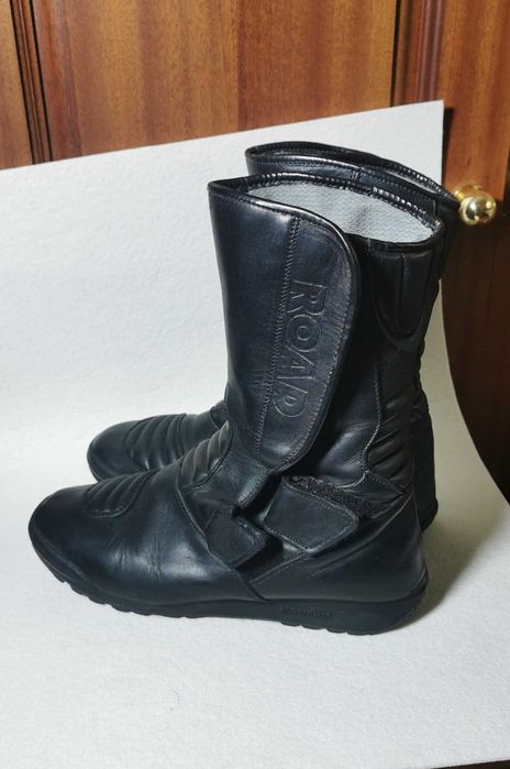 Botas de motociclista em pele T:40