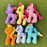 Мяка іграшка My Little Pony 6 вид Іскорка Пінкі пай Епл Джек Літл поні