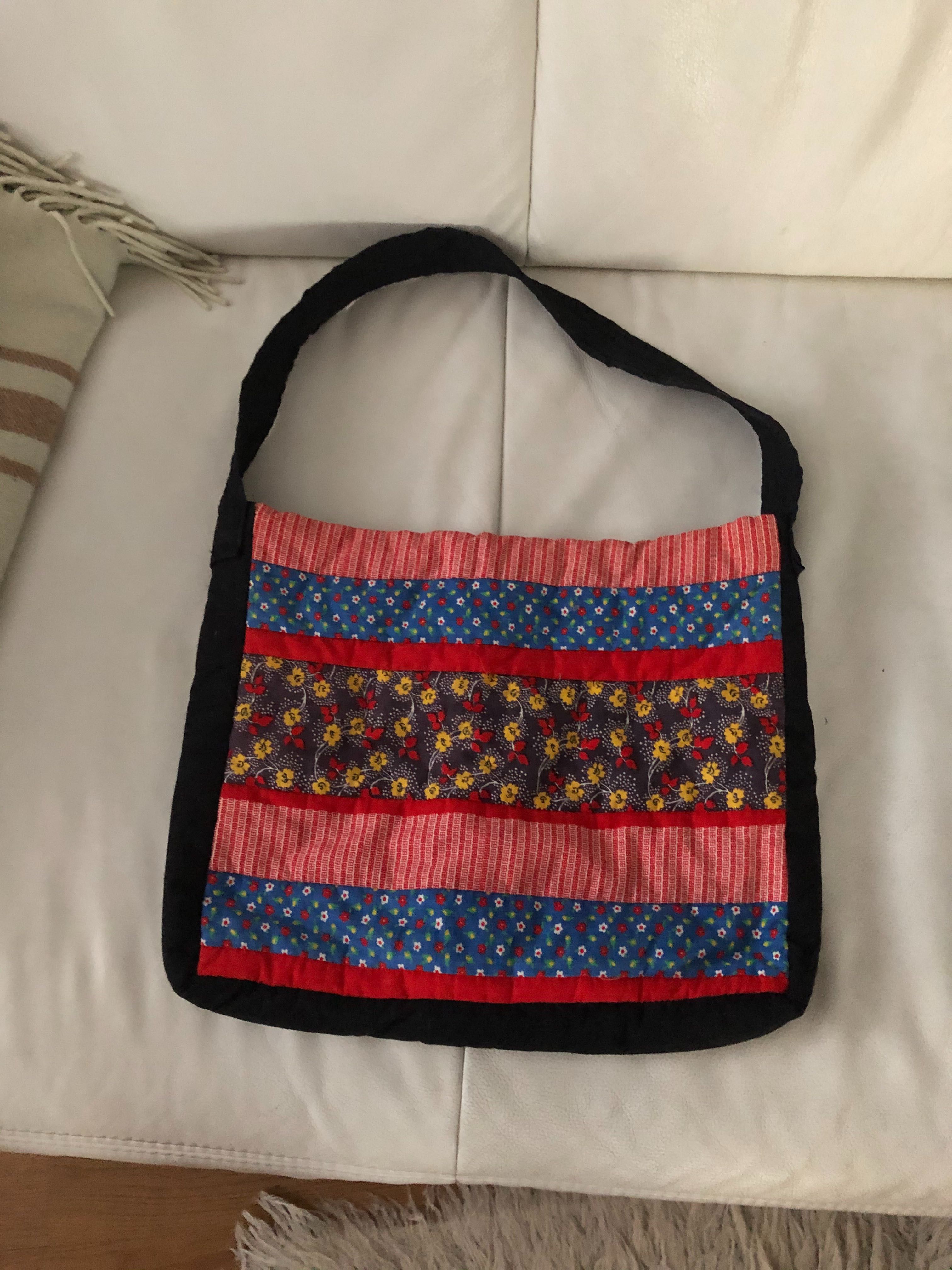 Torba shopper patchwork bawełna Maroko