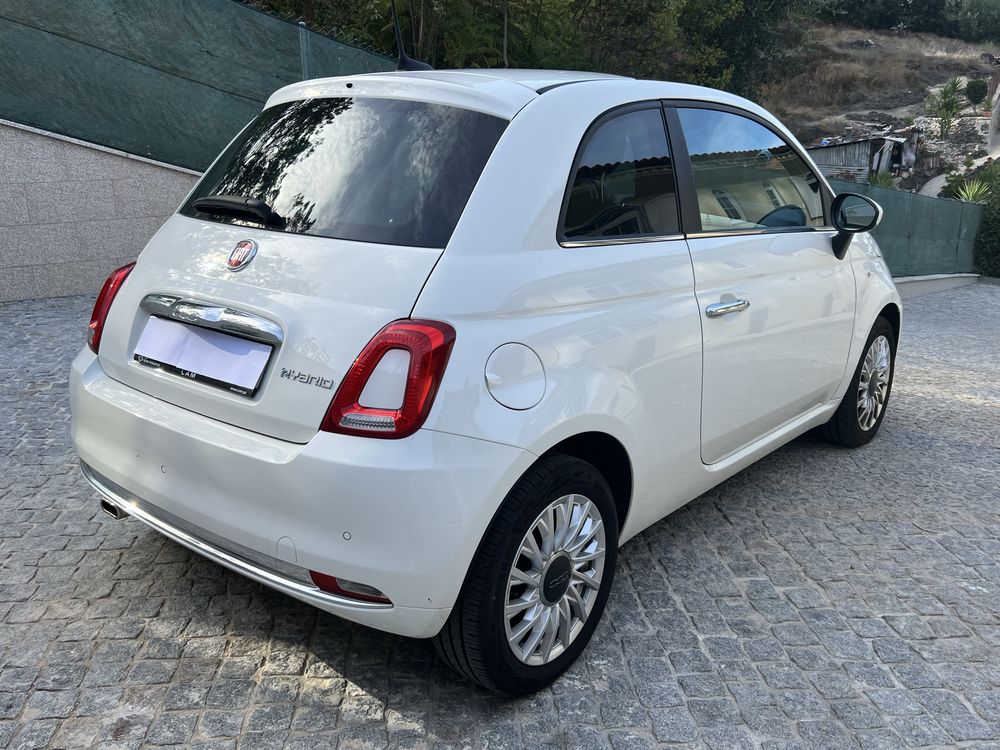 Fiat 500 Hybrid como novo