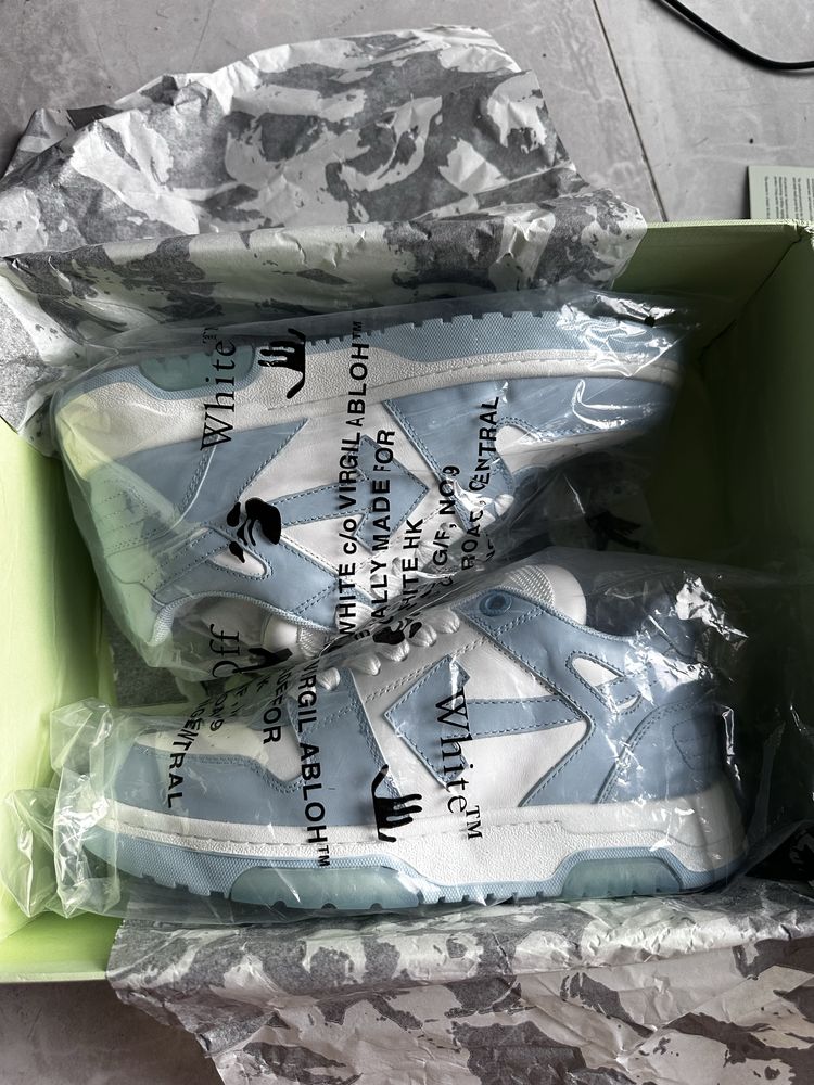 Off White OoO Light Blue | Tamanho 39