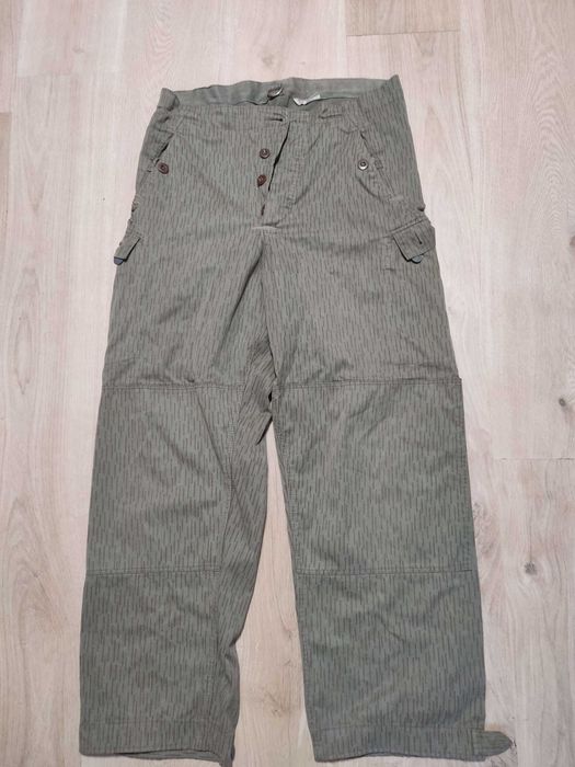 Spodnie NRD/NVA w kamuflażu strichtarn