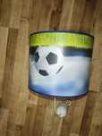 Lampa wisząca z abażurem piłka nożna