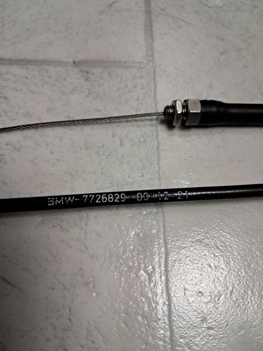 Linka przepustnicy spalin ZAMYKANIE I OTWIERANIE - BMW GS 1250