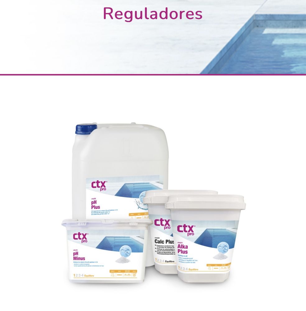 Produtos tratamento piscina