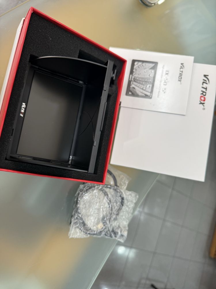 Monitor Viltrox 5” como novo em caixa