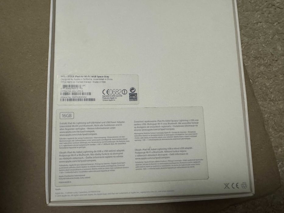 Комплект iPad Air 16gb