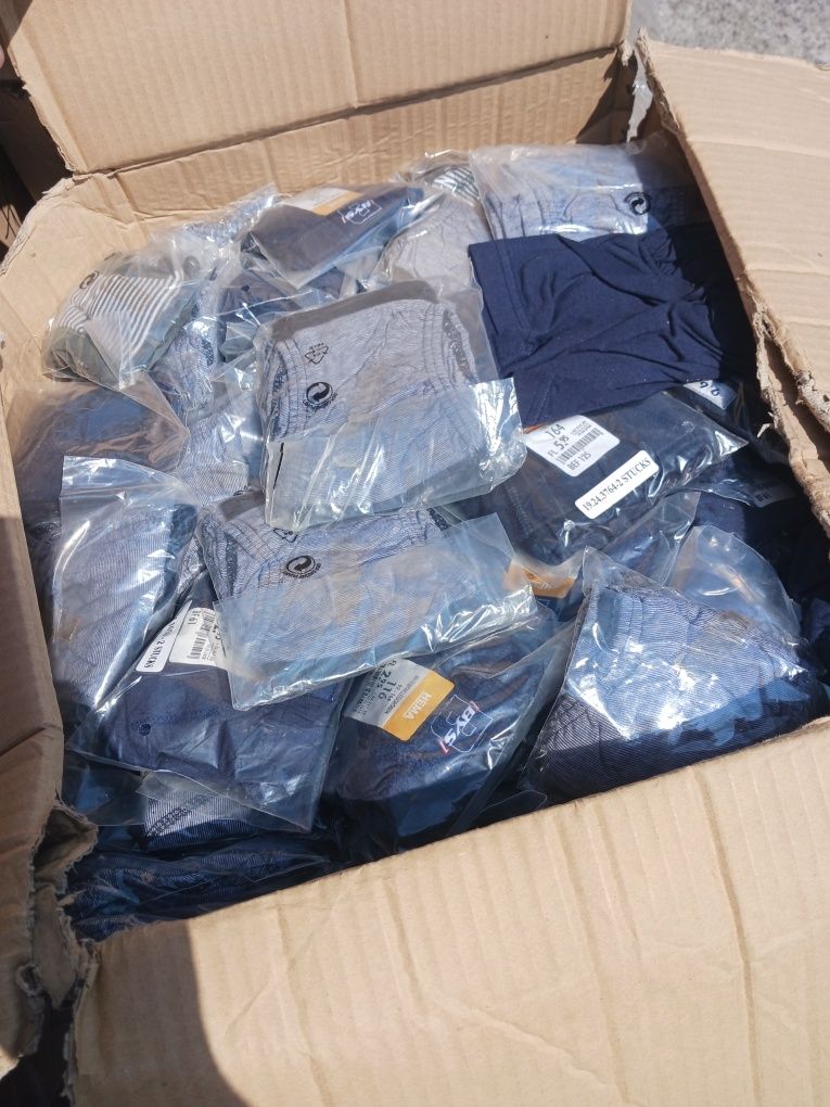Lote de boxer e cueca de criança