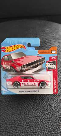 Nissan Skyline 2000 GT-R Police czerwony