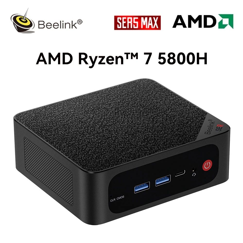 Міні ПК SER5 MAX Ryzen 7 5800H 16Gb DDR4 + 500Gb NVMe