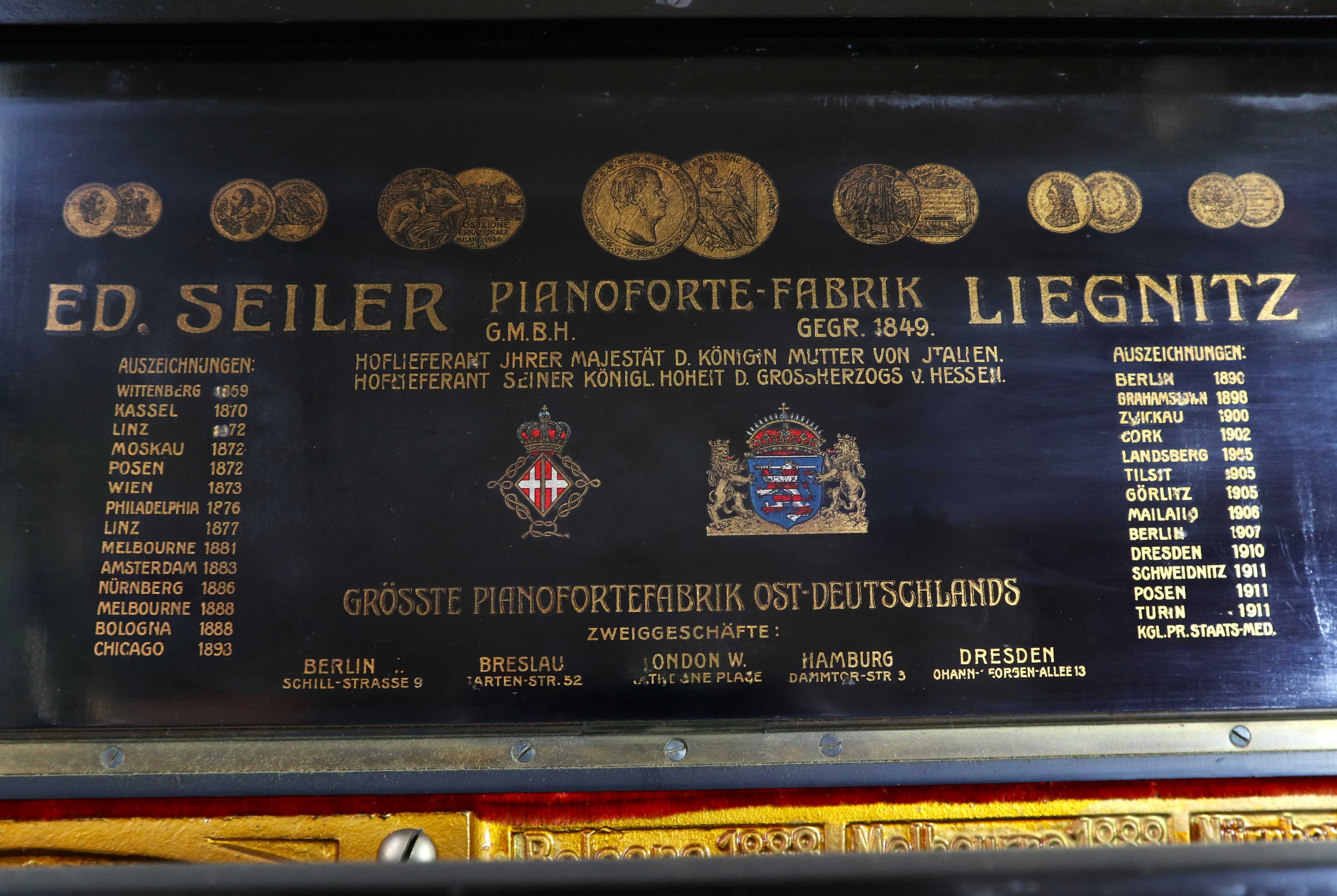 Pianino Ed. Seiler z 1926r.