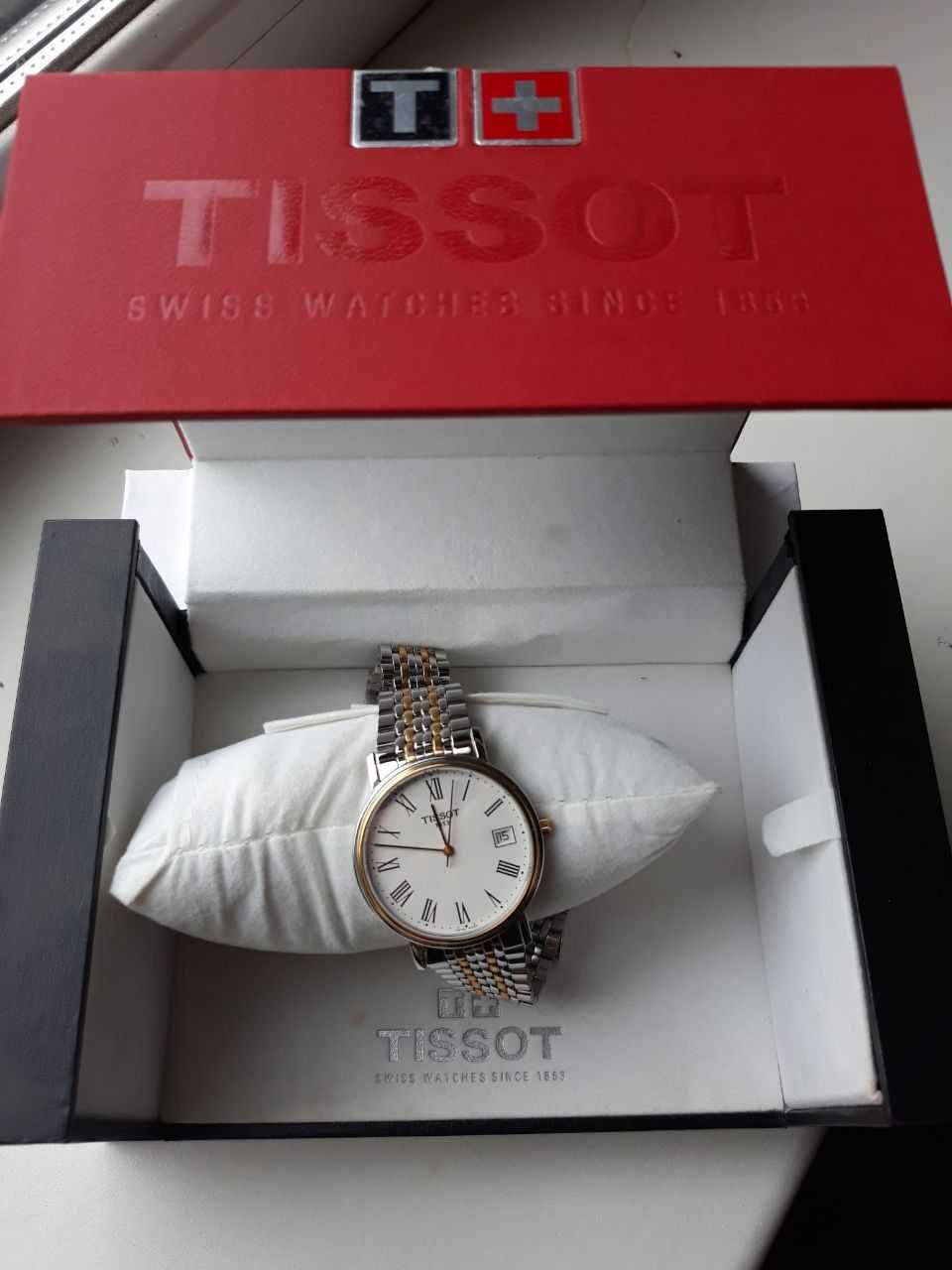 Мужские часы Tissot в оригинальной упаковке (не носились)