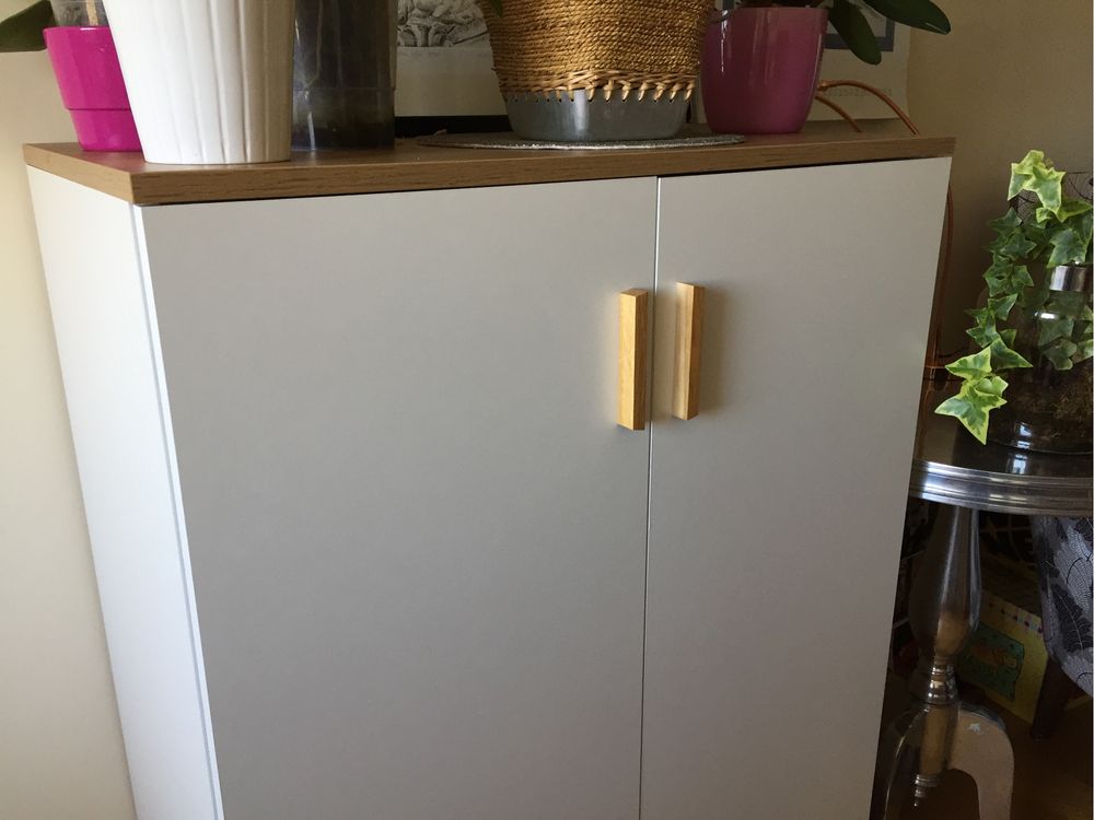 OKAZJA szafka komoda szafa na nóżkach Skandynawska jak IKEA