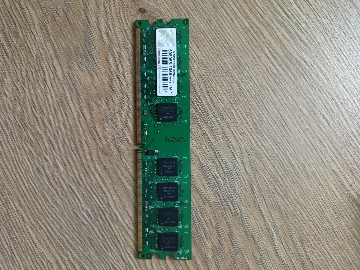 ОЗУ Transcend 1Gb DDR2 800 DIMM CL5