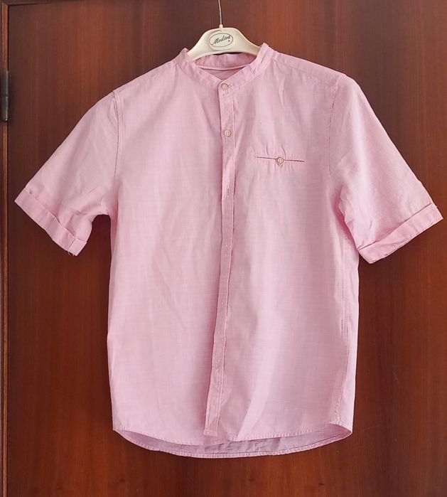 Camisa vermelha, tamanho 11-12anos da Zara 5€