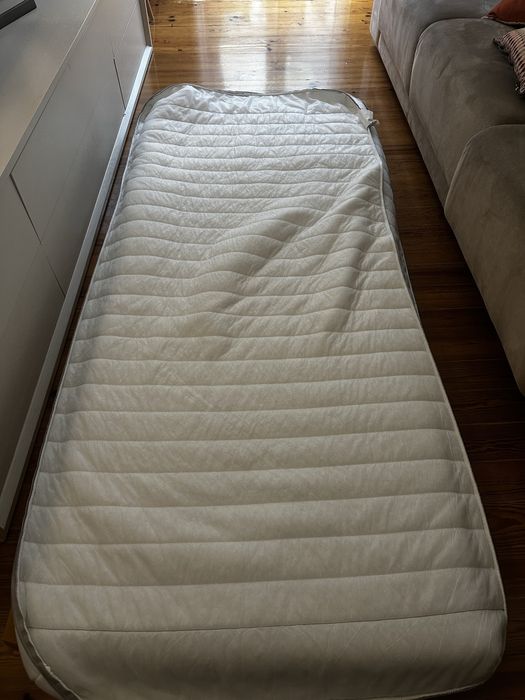 Colchao de espuma 90 x 200 com capa