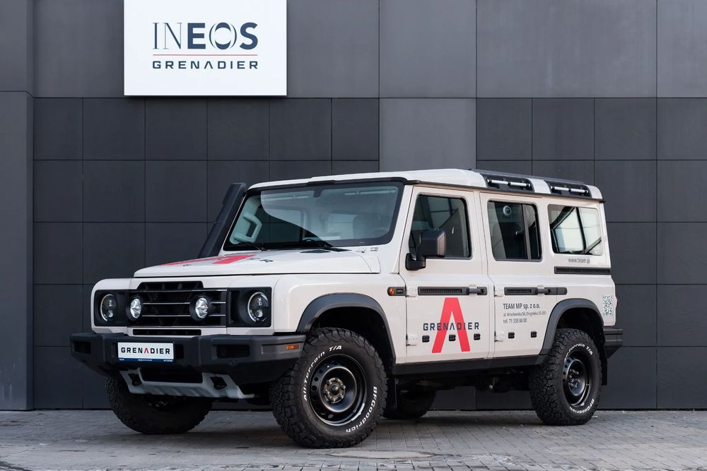 Ineos Grenadier INEOS Grenadier Trialmaster demo