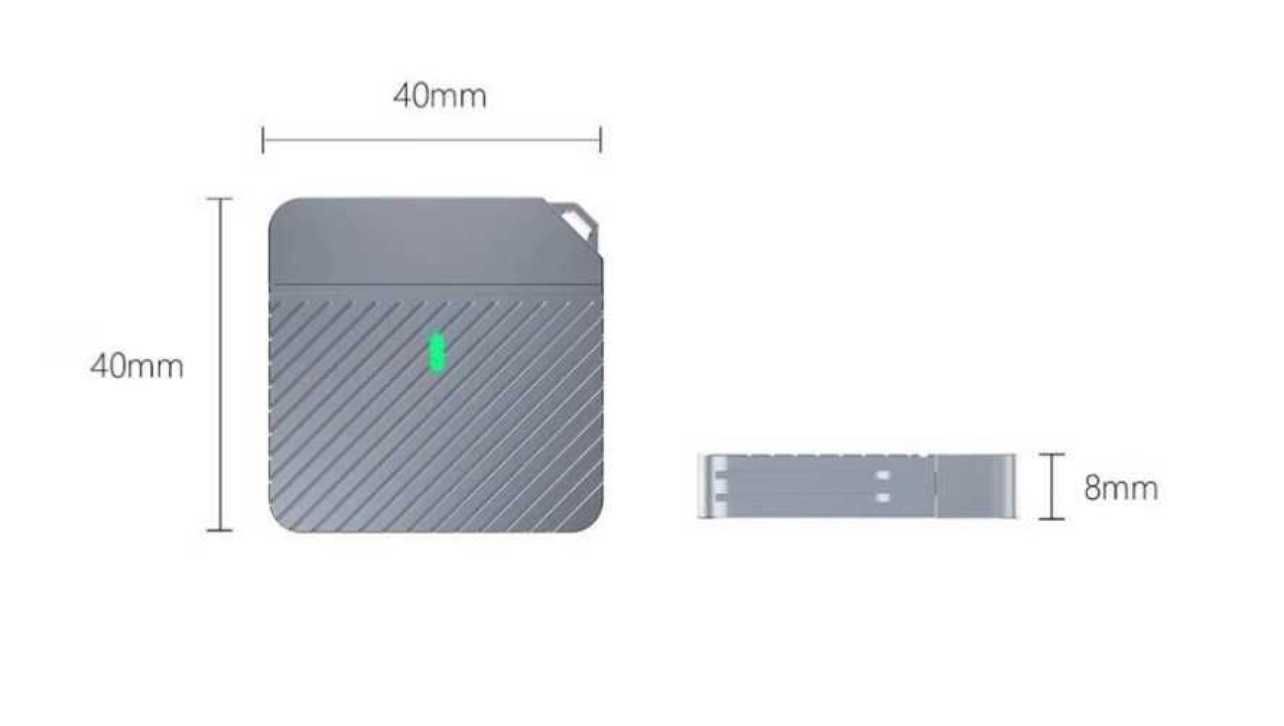 Карман SSD 2230 Typec 1Gb/сек USB 3.2 Быстрый Компактный кейс