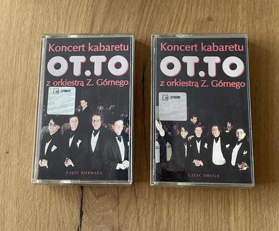 Kabaret OT.TO koncert kaseta magnetofonowa audio 2 części