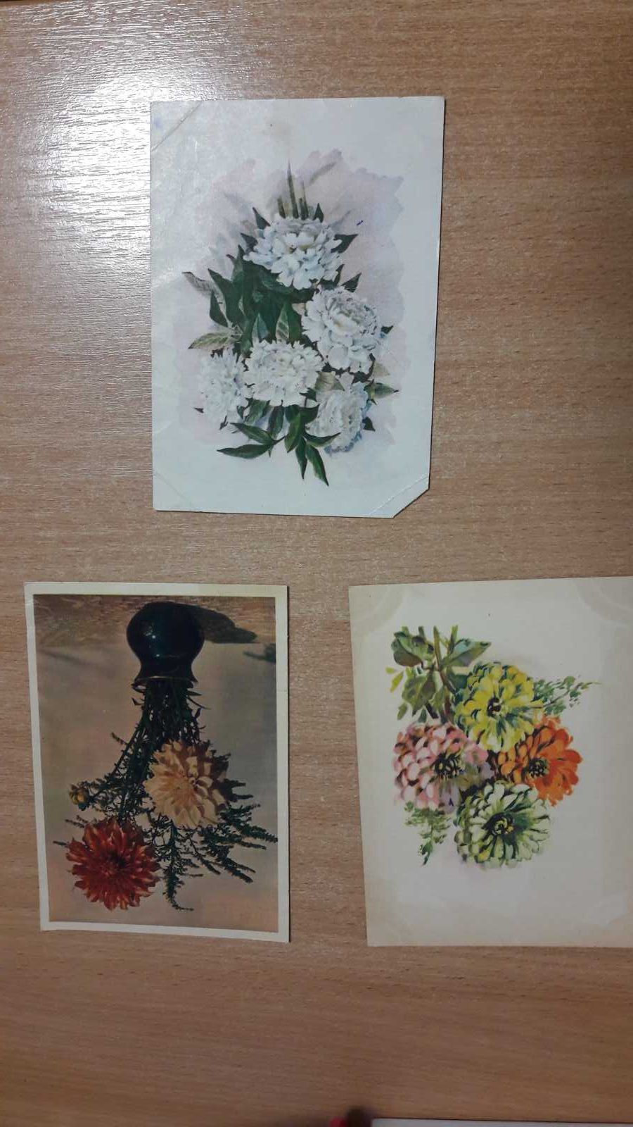 Листівки (открытки) періоду СРСР "Квіти", уживані, всі за 50,00грн.