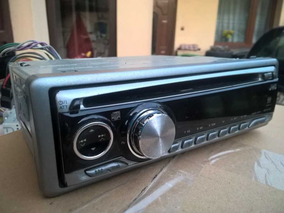 Radio JVC KDG421 MOSFET 50W AUX/Sub/Zmieniarka-CD/MP3/WMA ID3 cEQ iPod