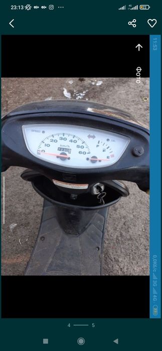Хонда діо 34-35 honda dio 34-35 по запчастинах двигун