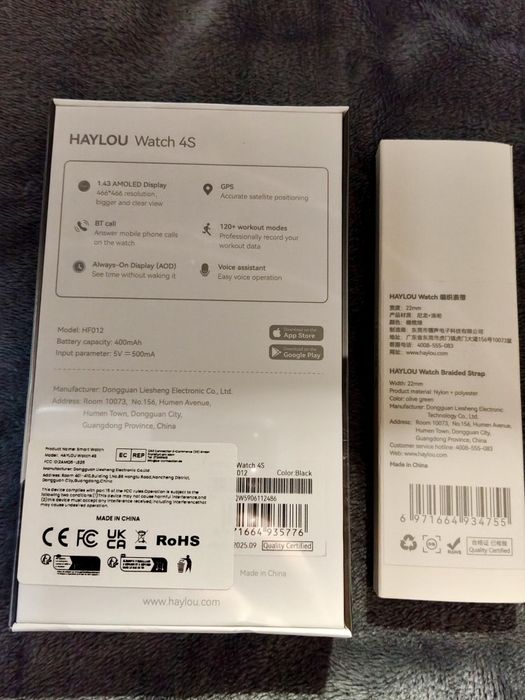 Smartwatch Haylou 4s GPS